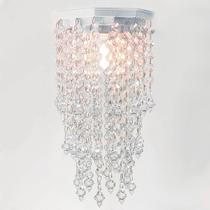 Lustre Cristal Acrílico Iluminação Decorar Quarto Banheiro