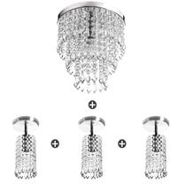 Lustre Cristal Acrilico Manucrillic + 3 Lustre Clearcrillic