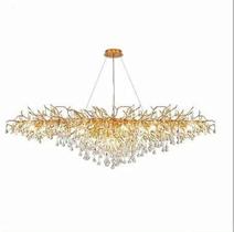 Lustre Cristal Alto Luxo 140Cm Lustre Cristal Alto Luxo 140Cm