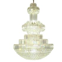 Lustre Cristal Imperial Cromado D80Xh120Cm -Smart Norte Lustre Cristal Imperial Cromado D80Xh120Cm -Smart Norte