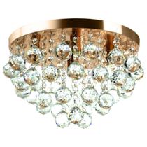 Lustre Cristal Legitimo Redondo Classic Round 32X25 Cobre