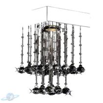 Lustre Cristal Redondo Plafon Quadrado 20cm Soquete G9 Lustre Cristal Redondo Plafon Quadrado 20cm Soquete G9