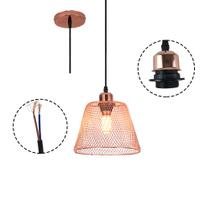 Lustre Cupula Abajur Pendente Decoraçao Casa Sala Quarto Copa Bar Lampada Iluminaçao Teto Luz Metal Aramado Ajustavel Lustre Cupula Abajur Pendente Decoraçao Casa Sala Quarto Copa Bar Lampada Iluminaçao Teto Luz Metal Aramado Ajustavel
