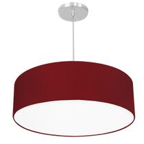 Lustre Cupula Pendente Dome 50x15cm Magnífico Vermelho Lustre Cupula Pendente Dome 50x15cm Magnífico Vermelho