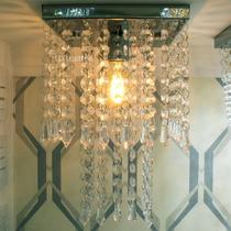 Lustre de Acrílico Para Sala/ Quarto/ Recepção/ Escritório Com 35cm De Altura c/ Base de Inox Polido Lustre de Acrílico Para Sala/ Quarto/ Recepção/ Escritório Com 35cm De Altura c/ Base de Inox Polido