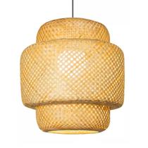 Lustre De Bambu Estilo Rústico Artesanal Elegante Natural