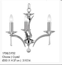 Lustre De Braço 3 Lamp. E14 Hevvy My 93928/h3