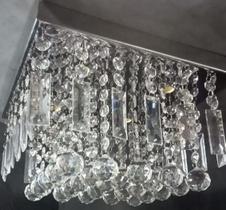 Lustre De Cristal Acrilico Explendido 30x30