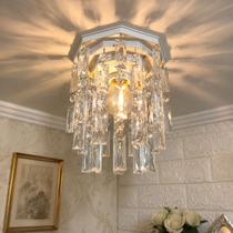 Lustre de Cristal Acrílico Plafon Decoração de Lavabo Iluminação para Decorar Banheiro 17x25cm Luz Led Bivolt Miami Lustre de Cristal Acrílico Plafon Decoração de Lavabo Iluminação para Decorar Banheiro 17x25cm Luz Led Bivolt Miami