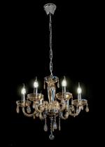 Lustre de Cristal Ambar