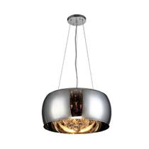 Lustre De Cristal Attractive Cromado 50Cm- Startec 140320019 Lustre De Cristal Attractive Cromado 50Cm- Startec 140320019
