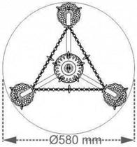 Lustre De Cristal Glam Conhaque