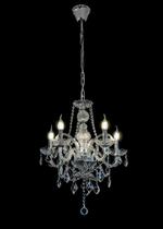 Lustre de Cristal Incolor 5 braços. Lustre de Cristal Incolor 5 braços.