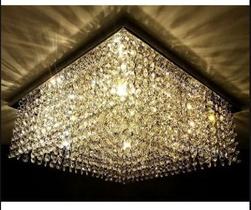 Lustre De Cristal K9 30x30 Formidável - Super Barato!