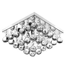 Lustre De Cristal Legitimo Classic Square 30x30 Perfeito