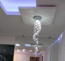 Lustre de cristal legítimo de alto brilho,Altura:60 cm Lustre de cristal legítimo de alto brilho,Altura:60 cm