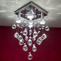 LUSTRE DE CRISTAL LEGÍTIMO K9 20x20 35 de altura