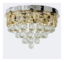 Lustre de cristal legítimo k9 lampadas inclusas controle