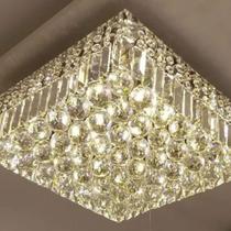 Lustre De Cristal Legítimo K9 Para Sala E Quarto É Bivolt - Casa Cristalle