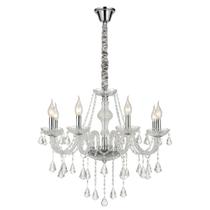 Lustre de cristal legítmo 6 braços latif - Latif - Iluminação