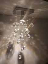 Lustre De Cristal Para Lavabo Com Lâmpada Bf Inclusa Lustre De Cristal Para Lavabo Com Lâmpada Bf Inclusa