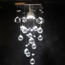 Lustre de cristal para quarto, corredor com 30cm de altura