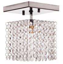 Lustre De Cristal Plafon Com 168 Cristais