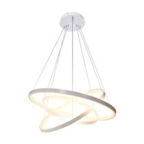 Lustre De LED Modelo 3 Arcos Pendente Moderno Luminária Bivolt 89W Brinovar