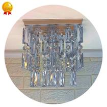 Lustre De Sala Cristal Acrílico Luminária Para Decorar Casa