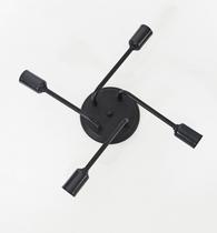 Lustre De Teto Industrial Retrô para 4 Lâmpadas - Plafon Retrô Aranha Sputnik