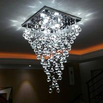 Lustre de Teto,Luxo,Iluminação,Elegancia,Desing,Base 40x40cm