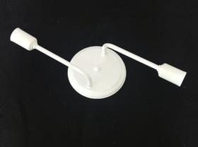 Lustre De Teto/Parede Industrial para 2 Lâmpadas - Plafon/Arandela Retrô Aranha Sputnik