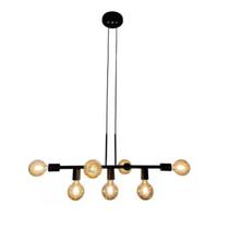 Lustre de Teto Pendente 7 Lâmpadas Mesa de Jantar e área Gourmet Jabuticaba