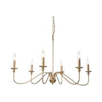 Lustre De Teto Retro Preto E Dourado Estilo Vintage Americano Para Sala De Estar E Jantar E14