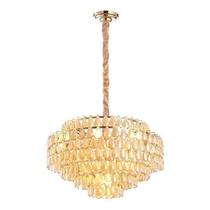 Lustre de Vidro Odeon 48cmx78cm Bella Iluminação