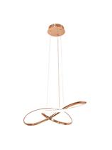 Lustre Dourado Moderno 40w Bivolt Muda de Cor c/controle Lustre Dourado Moderno 40w Bivolt Muda de Cor c/controle