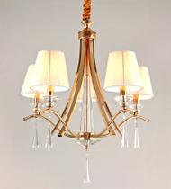 Lustre Ferro Design Clássico Pingentes Cristal Alto Padrão