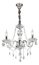 Lustre Hevvy De Braço 3 Lamp. E14 - Transparente Sl 5694