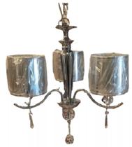 Lustre In Potenza Cristal 3 Lamp. E27 - Ref: Cf028 -luciin Lustre In Potenza Cristal 3 Lamp. E27 - Ref: Cf028 -luciin