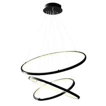 Lustre Led Pendente Moderno 3 Arcos Anéis Led 60cm 117w Bivolt Zenite Lustre Led Pendente Moderno 3 Arcos Anéis Led 60cm 117w Bivolt Zenite