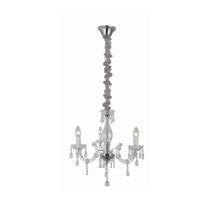 Lustre Llum Classic Transparente 3xe14 Ate 42w - Bronzearte Llum Lustre Llum Classic Transparente 3xe14 Ate 42w - Bronzearte Llum