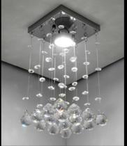 Lustre luminária de cristal legítimo de alto brilho Lustre luminária de cristal legítimo de alto brilho