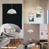 Lustre Luminária Pendente Alutron 16''