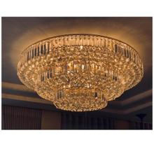 Lustre Luminaria Pendente Cristais 100cm Redondo Formosa