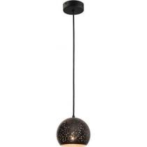 Lustre Luminária Pendente Globo E27 Preto- Elgin Lustre Luminária Pendente Globo E27 Preto- Elgin