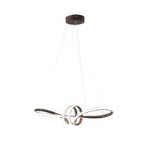 Lustre Luminária Pendente Led 45w Luz 3em1 Sala Mesa Jantar Quarto Interna Teto