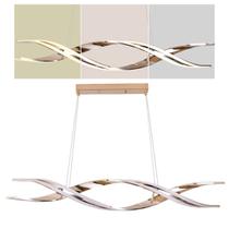 Lustre Luminaria Pendente Luxo Molecular DNA 76W Super Led Iluminaçao Decoraçao Espiral Teto Sala Cozinha Mesa Restaurante Casa Loja