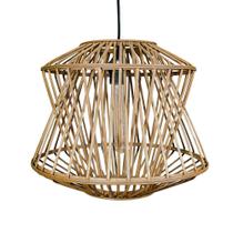 Lustre Luminaria Rattan Natural Design Geometrico Decorativo Lustre Luminaria Rattan Natural Design Geometrico Decorativo