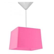 Lustre luminária Rosa Quadrado Lustre luminária Rosa Quadrado