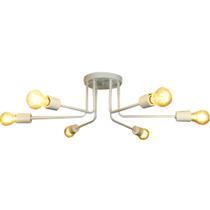 Lustre Luminária Sputnik Aranha 6 Braços Quarto Sala Cozinha